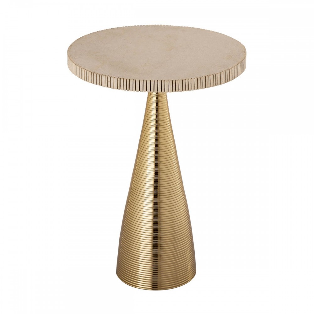 TOV Furniture Celeste Ribbed Side Table TOV Furniture Celeste Ribbed Side Table