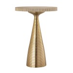 TOV Furniture Celeste Ribbed Side Table