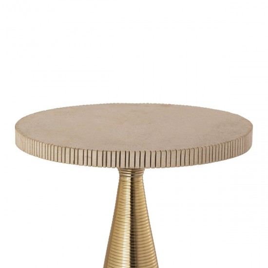 TOV Furniture Celeste Ribbed Side Table