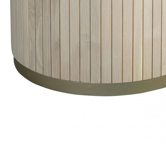 TOV Furniture Chelsea Ash Wood Round Dining Table