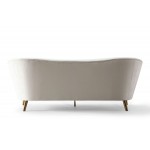 TOV Furniture Chloe Cream Velvet Sofa