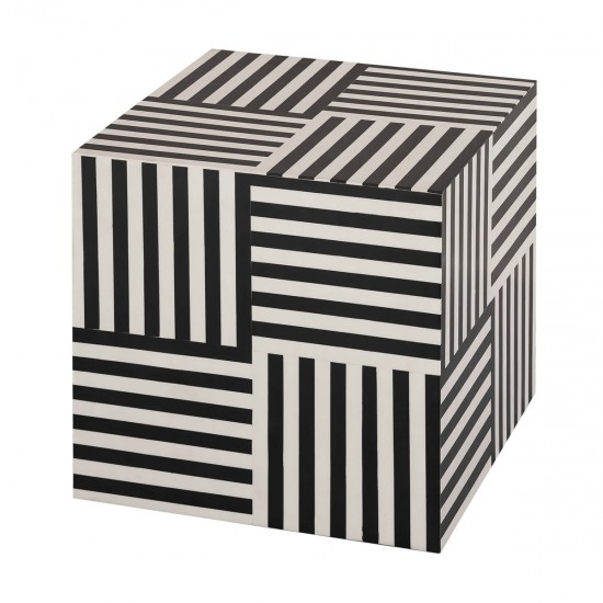 TOV Furniture Cube Side Table