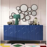 TOV Furniture Deco Blue Lacquer Buffet