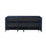 TOV Furniture Deco Blue Lacquer Buffet