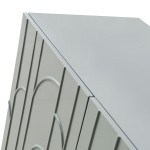 TOV Furniture Deco Grey Lacquer Buffet