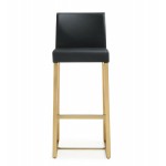 TOV Furniture Denmark Black Gold Steel Barstool (Set of 2)