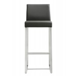 TOV Furniture Denmark Grey Stainless Steel Barstool (Set of 2)