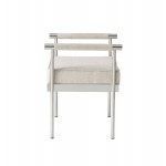 TOV Furniture Diva Cream Velvet Bench