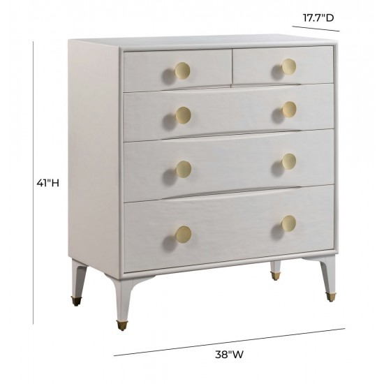 TOV Furniture Divine White Chest