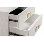 TOV Furniture Divine White Nightstand