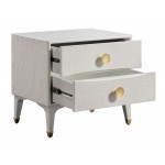 TOV Furniture Divine White Nightstand