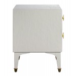 TOV Furniture Divine White Nightstand