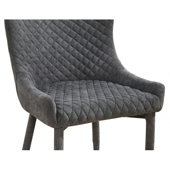 TOV Furniture Draco Grey Chair