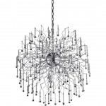 Elegant Lighting Astro 44 Light Chrome Chandelier Clear Royal Cut Crystal