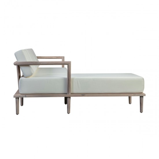 TOV Furniture Emerson Cream Outdoor Sectional - LAF