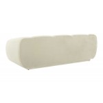 TOV Furniture Emmet Cream Velvet Sofa