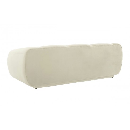 TOV Furniture Emmet Cream Velvet Sofa