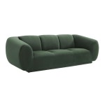 TOV Furniture Emmet Forest Green Velvet Sofa