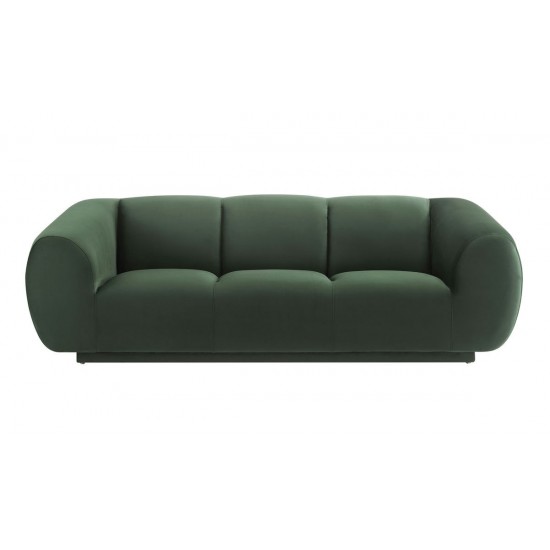 TOV Furniture Emmet Forest Green Velvet Sofa