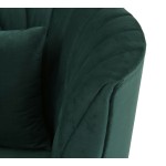 TOV Furniture Eva Forest Green Velvet Sofa