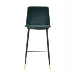 TOV Furniture Evora Green Velvet Counter Stool (Set of 2)