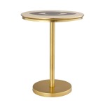 TOV Furniture Eye Handpainted Side Table