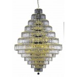 Elegant Lighting Maxime 38 Light Gold Chandelier Clear Swarovski Elements Crystal