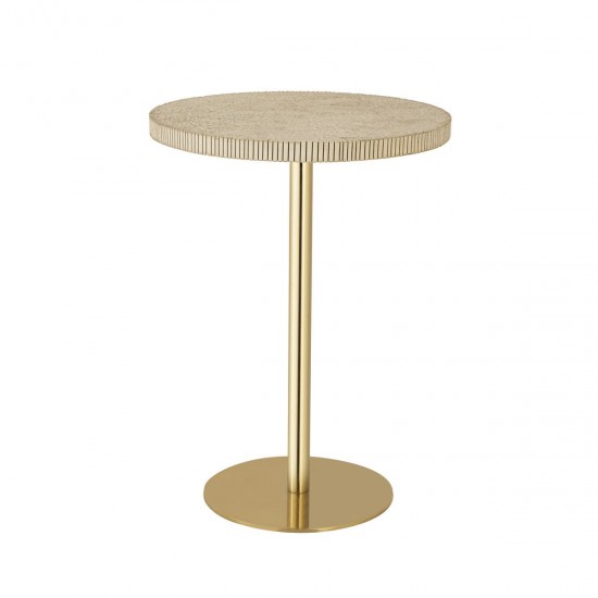 TOV Furniture Fiona Marble Side Table