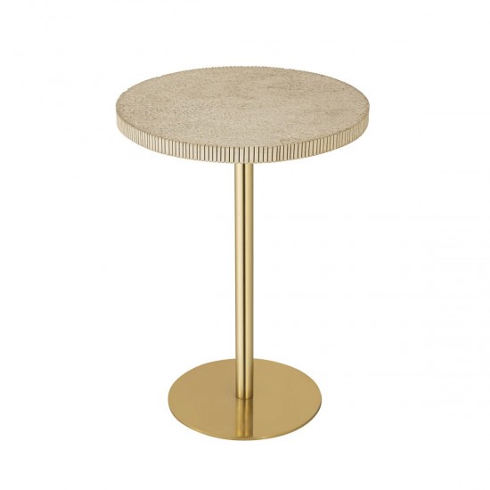 TOV Furniture Fiona Marble Side Table