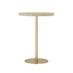 TOV Furniture Fiona Marble Side Table