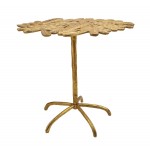 TOV Furniture Freesia Gold Side Table