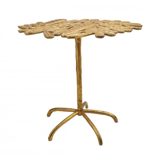 TOV Furniture Freesia Gold Side Table