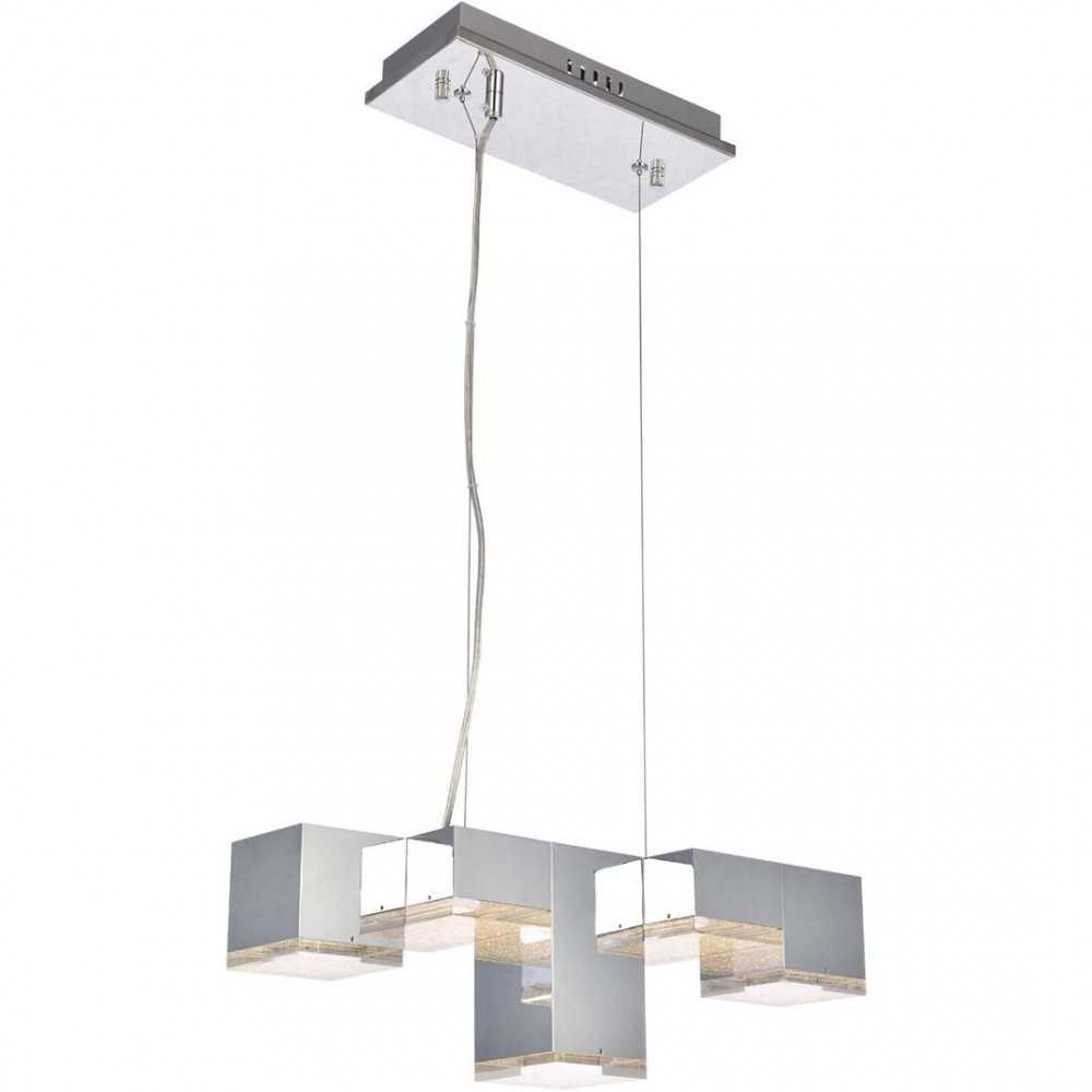 Elegant Lighting Glasgow 5 Light Chrome Pendant