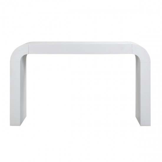 TOV Furniture Hump White Console Table