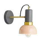 TOV Furniture Juku Blush/Grey Wall Sconce