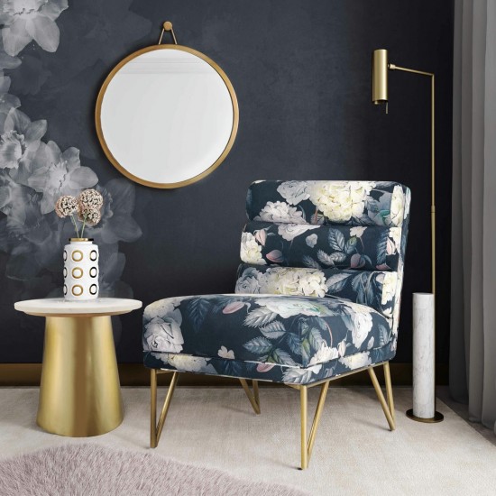 TOV Furniture Kelly Floral Velvet Chair