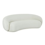 TOV Furniture Kendall Cream Velvet Sofa