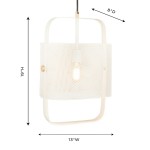 TOV Furniture Klaus White Pendant