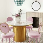 TOV Furniture Kylie Bubblegum Velvet Dining Chair