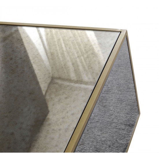 TOV Furniture Lana Mirrored Coffee Table