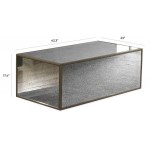 TOV Furniture Lana Mirrored Coffee Table