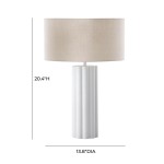 TOV Furniture Latur Cream Table Lamp