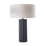 TOV Furniture Latur Grey Table Lamp