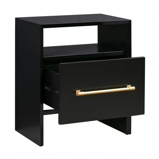 TOV Furniture Libre Black Nightstand