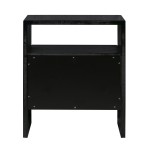 TOV Furniture Libre Black Nightstand