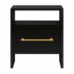 TOV Furniture Libre Black Nightstand