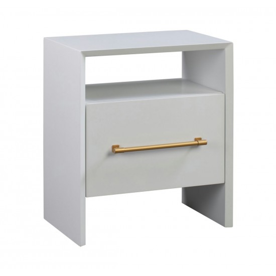 TOV Furniture Libre White Nightstand