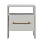 TOV Furniture Libre White Nightstand