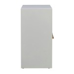 TOV Furniture Libre White Nightstand