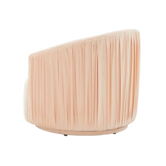 TOV Furniture London Peche Pleated Swivel Chair